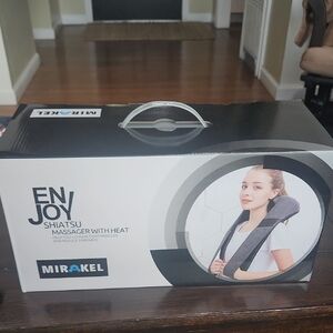 Shiatsu Massager with Heat - Black